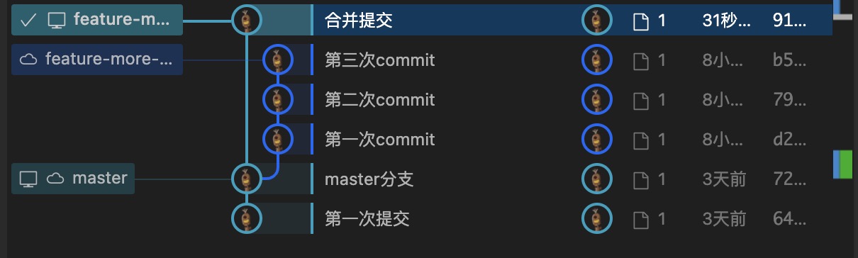 git reset --soft