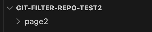 git-filter-repo --path
