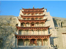中国甘肃<a target="_blank" href="https://baike.baidu.com/item/%E8%8E%AB%E9%AB%98%E7%AA%9F">敦煌莫高窟</a>藏经洞被发现